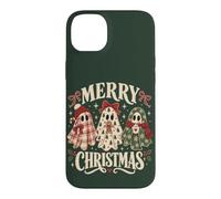 Custodia per iPhone 14 Plus Buon Natale Fantasmi Divertente Vacanza
