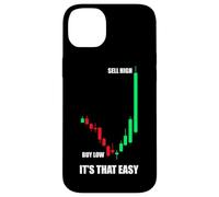Custodia per iPhone 14 Plus Buy low sell high trader azioni mercato azionario Borsa