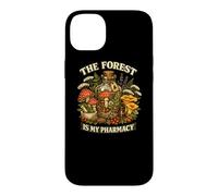 Custodia per iPhone 14 Plus Cacciatore di funghi regalo The Forest is my Pharmacy