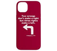 Custodia per iPhone 14 Plus Caddyshack Two Wrongs Don't Make a Right