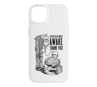 Custodia per iPhone 14 Plus Caffeina Drip Human Brain Coffee Lover Mai Stato Più Sveglio