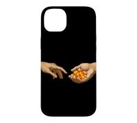 Custodia per iPhone 14 Plus Candy Corn The Creation - Caramella di mais divertente