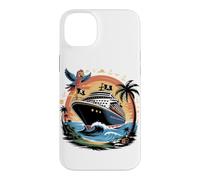 Custodia per iPhone 14 Plus Caribbean Cruise Ship Vacation Cruising
