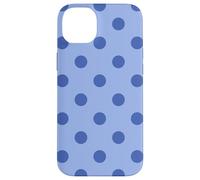 Custodia per iPhone 14 Plus Carino Mirtillo Chiaro Polka Dot Pattern Estetica Grandi Punti