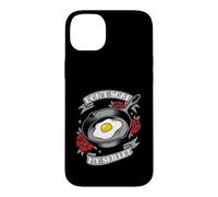 Custodia per iPhone 14 Plus Cast Iron Skillet Don't Soap My Skillet Cooking Joke