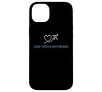 Custodia per iPhone 14 Plus Cattura voli non sentimenti Viaggio Mood Adventure