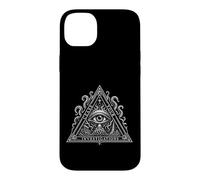 Custodia per iPhone 14 Plus CeAsE YoUr InveStigaTIon Lovecraft Illuminati Cospirazione