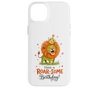 Custodia per iPhone 14 Plus Celebrazione della corona del Re Leone Roar-Some
