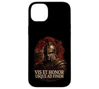 Custodia per iPhone 14 Plus Centurione Romano con Elmo Mlitare Arte Legioni Roma
