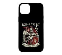 Custodia per iPhone 14 Plus Centurione Romano con Elmo Mlitare Arte Legioni Roma