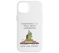 Custodia per iPhone 14 Plus Chi Va Piano Va Sano Tartaruga Motivazione