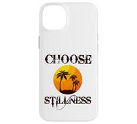 Custodia per iPhone 14 Plus Choose Stillness Meditation Yoga Mindfulness Mental Health