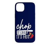 Custodia per iPhone 14 Plus Chop It Like Its Hot Pepper - Divertente costume da chef