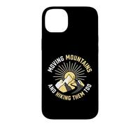 Custodia per iPhone 14 Plus Christian escursionista in movimento montagne fede sentiero