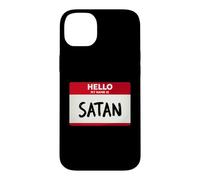 Custodia per iPhone 14 Plus Ciao, mi chiamo Satana