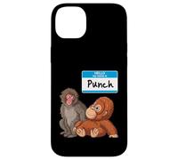 Custodia per iPhone 14 Plus Ciao Punch il Giappone Scimmia Con Peluche Amico Animale