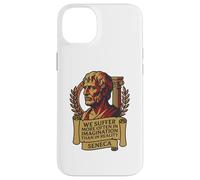 Custodia per iPhone 14 Plus Citazione Seneca filosofia stoica immaginazione sofferenza