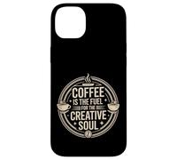Custodia per iPhone 14 Plus Coffee Is The Fuel For The Creative Soul Caffeine Brew -