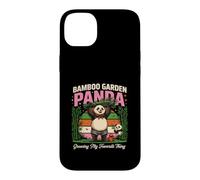 Custodia per iPhone 14 Plus Coltivare la mia cosa preferita Bamboo Garden Panda