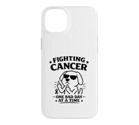 Custodia per iPhone 14 Plus Combattere il cancro One Bad Day At A Time Funny Awareness Design