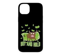 Custodia per iPhone 14 Plus Comprare & Tenere Toro con Dollari Capitalismo Toro Mercato