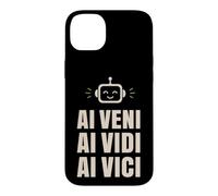 Custodia per iPhone 14 Plus Conquistatore tecnico robot AI Veni Vidi Vici