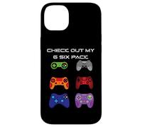 Custodia per iPhone 14 Plus Controlla il mio controller video da 6 Six Pack Gamer