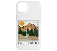 Custodia per iPhone 14 Plus Cool Colorado the Rocky Mountains Illustration Graphic