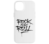 Custodia per iPhone 14 Plus Cool Wild Rock and Roll Typography Graffiti Style Music