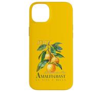 Custodia per iPhone 14 Plus Costiera Amalfitana Vacanze Mar Mediterraneo Limoni Italiani Retro