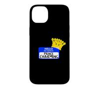 Custodia per iPhone 14 Plus costume di Halloween facile My Name Is PRINCE CHARMING Corona