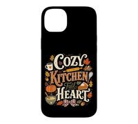Custodia per iPhone 14 Plus Cozy Kitchen Full Heart Fall Mama Baking