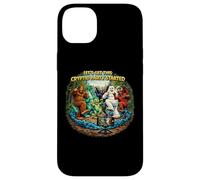 Custodia per iPhone 14 Plus Cryptid Party ha iniziato divertente Bigfoot Nessie Mothman Yeti