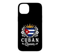 Custodia per iPhone 14 Plus Cuban Queen Cuba Flag Proud Cuban Woman