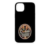 Custodia per iPhone 14 Plus Cuocere Biscotti E Guarda Film Di Natale Divertente Vacanza Baker