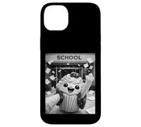 Custodia per iPhone 14 Plus Cupcake Last Day Of School Summer Break Divertente Meme Selfie