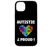 Custodia per iPhone 14 Plus Cute autism Awareness i'm autistic and proud