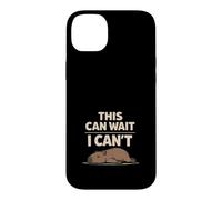 Custodia per iPhone 14 Plus Cute Capybara Stress Relief No Stress Chill Life Rilassante