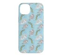 Custodia per iPhone 14 Plus Cute Womens Girls Kids Pattern Baby Manatee Lover