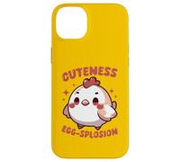 Custodia per iPhone 14 Plus Cuteness Egg-Splosion Kawaii Pollo Pulcino
