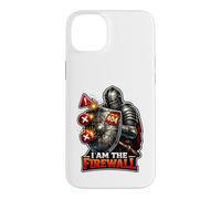 Custodia per iPhone 14 Plus Cyber Sentinel Knight protegge il tuo regno digitale
