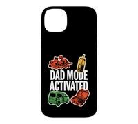 Custodia per iPhone 14 Plus Dad Mode Activated Funny Fatherhood Minivan Parent Graphic