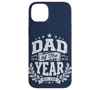Custodia per iPhone 14 Plus Dad of the Year Vintage Distressed Father's Day