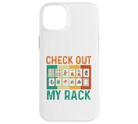 Custodia per iPhone 14 Plus Dai un'occhiata al mio rack - Mahjong Lover Mah Jong Player