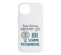 Custodia per iPhone 14 Plus Data-Driven Empathy-Led School Psychologist Brain Graphic