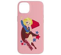 Custodia per iPhone 14 Plus DC Super Hero Girls Supergirl Stars