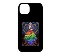 Custodia per iPhone 14 Plus Dea Orgoglio Rainbow Queen Power Sovereign Love Aura Rise