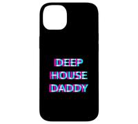 Custodia per iPhone 14 Plus Deep House Daddy EDM Electro Music Festival Dad Father Rave