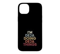 Custodia per iPhone 14 Plus Deja Name Deja Personalized Name First Given
