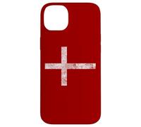 Custodia per iPhone 14 Plus DENMARK FLAG DANISH PRIDE DANMARK CROSS DANSK ROOTS BANNER